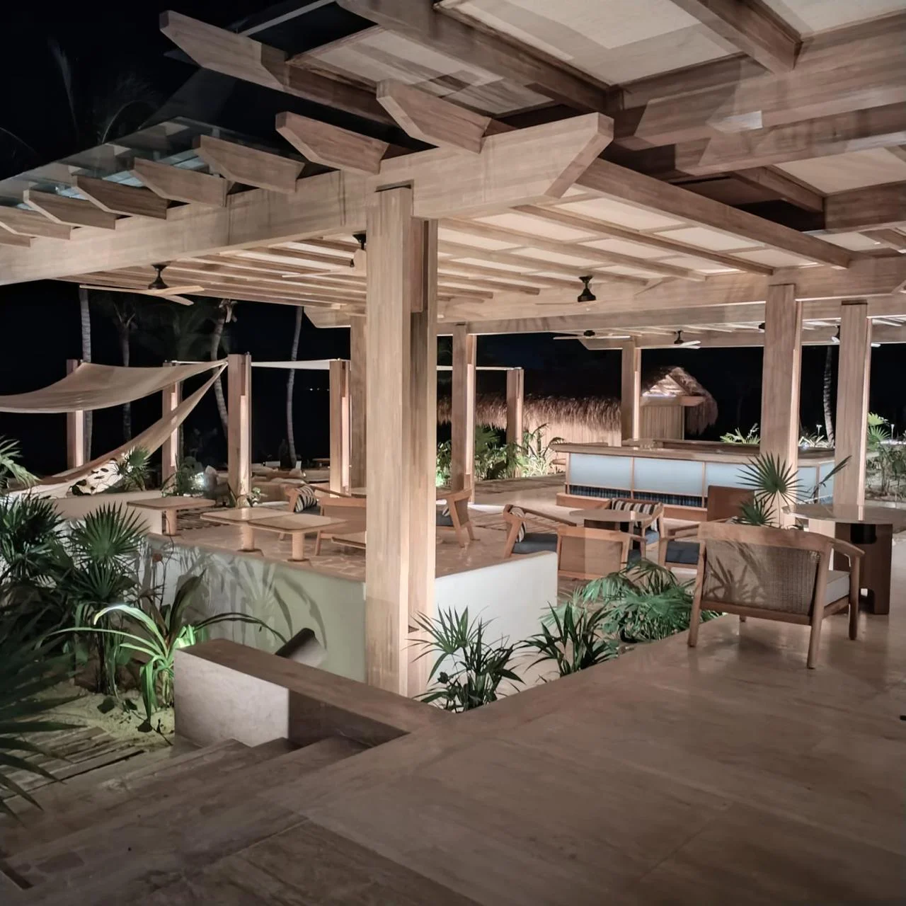 Alila Mayakoba – Pérgola nocturna