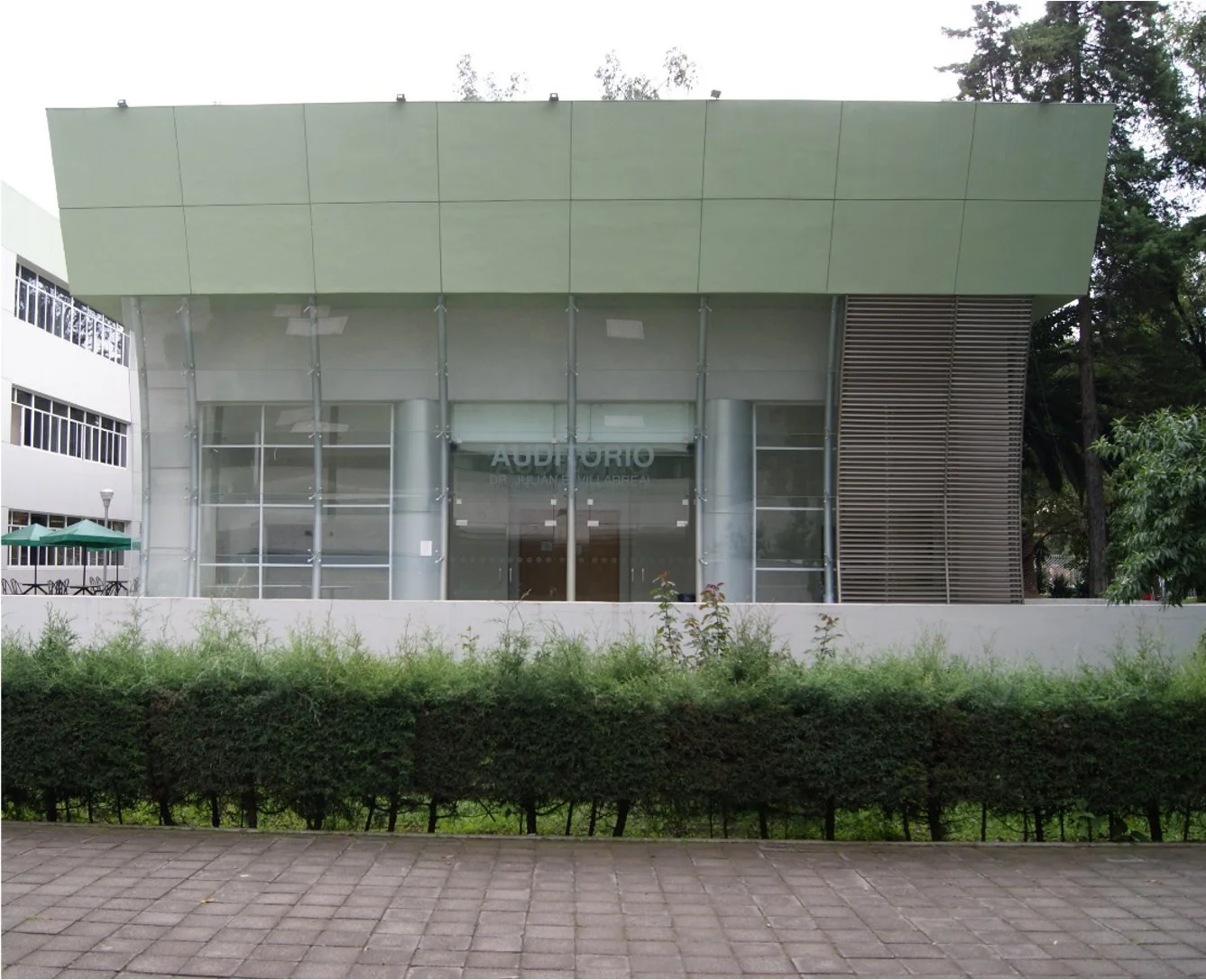 CINVESTAV – Fachada auditorio